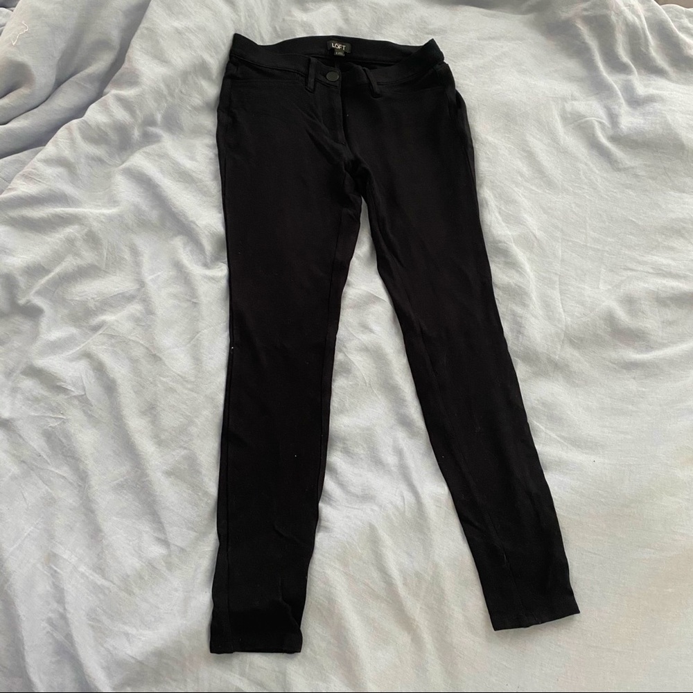 Black LOFT Comfy Casual Pants/Leggings